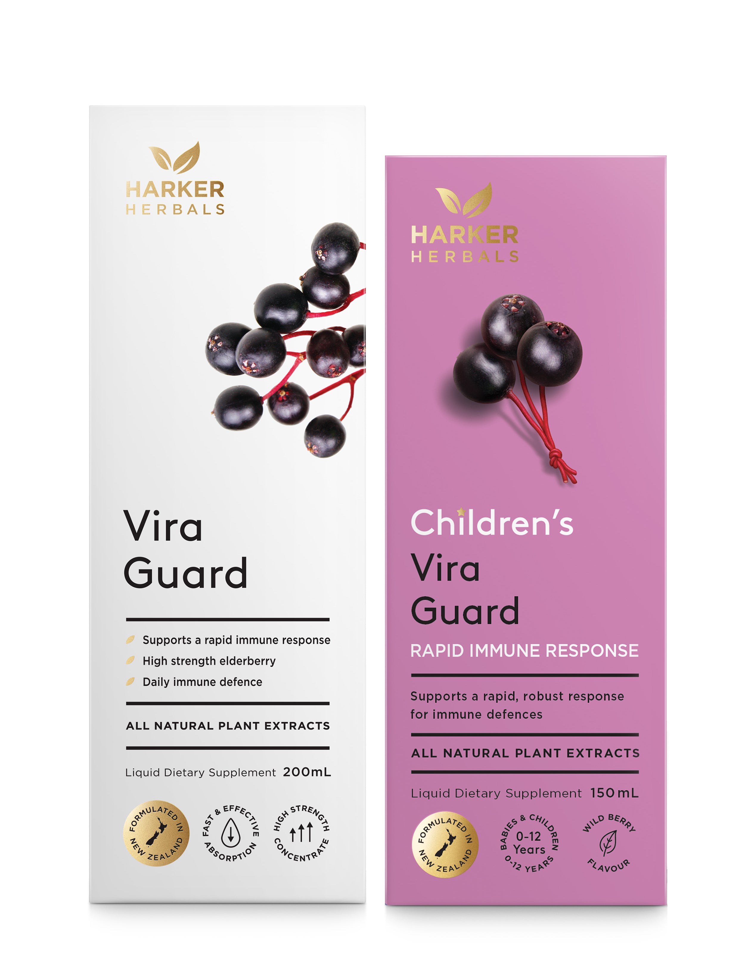 Harker Herbals Vira Guard Family Bundle