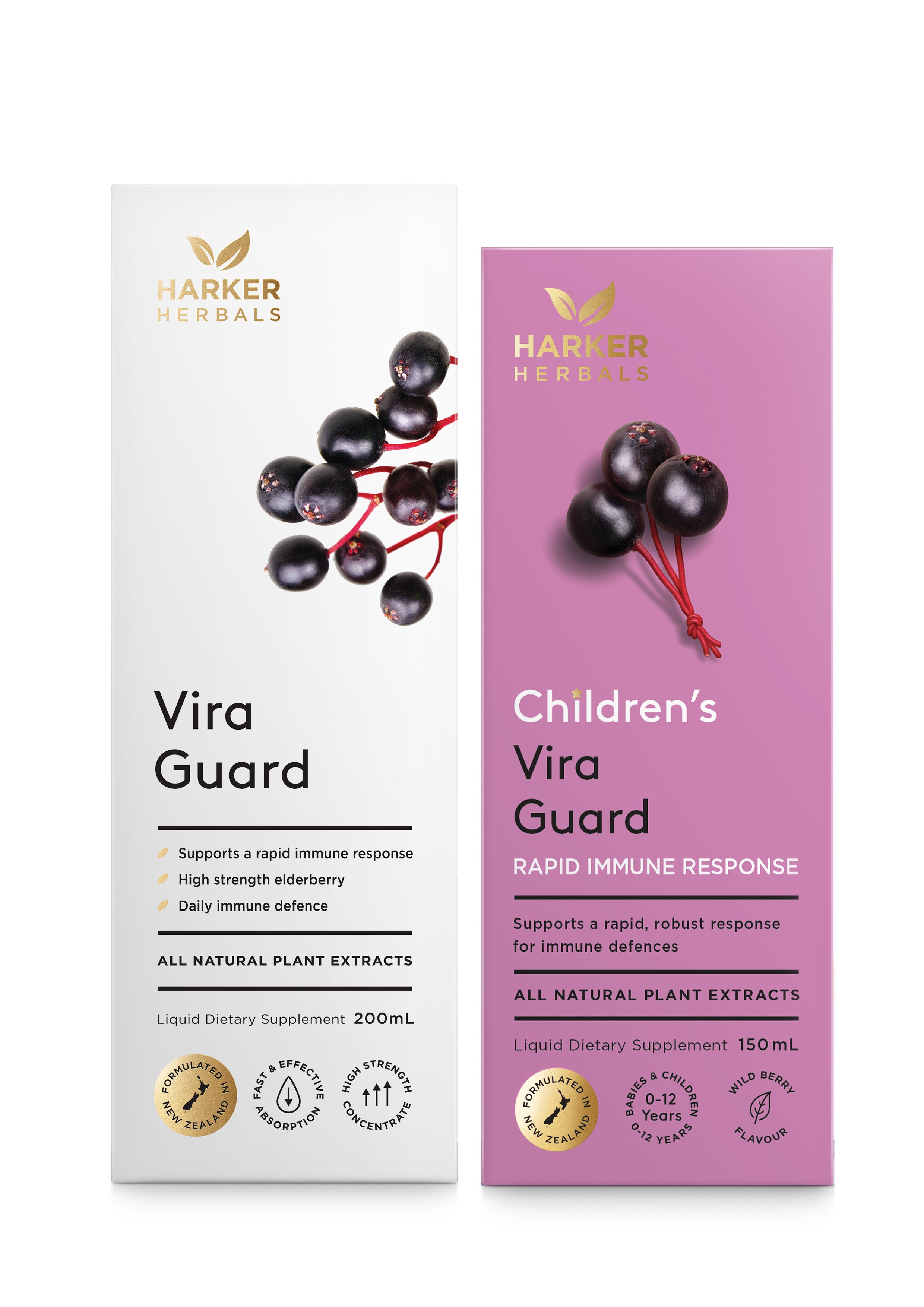 Harker Herbals Vira Guard Family Bundle