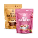 Iswari Bundle -  Banana & Peanut Butter Super Breakfast + Raspberry & Peanut Butter Super Breakfast