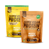 Iswari Bundle - Super Vegan Protein Muscle Growth Banana Vanilla & Salted Caramel
