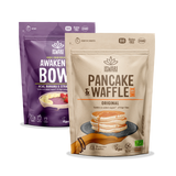 Iswari Bundle - Awakening Bowl Acai, Banana & Strawberry + Pancake & Waffle Mix