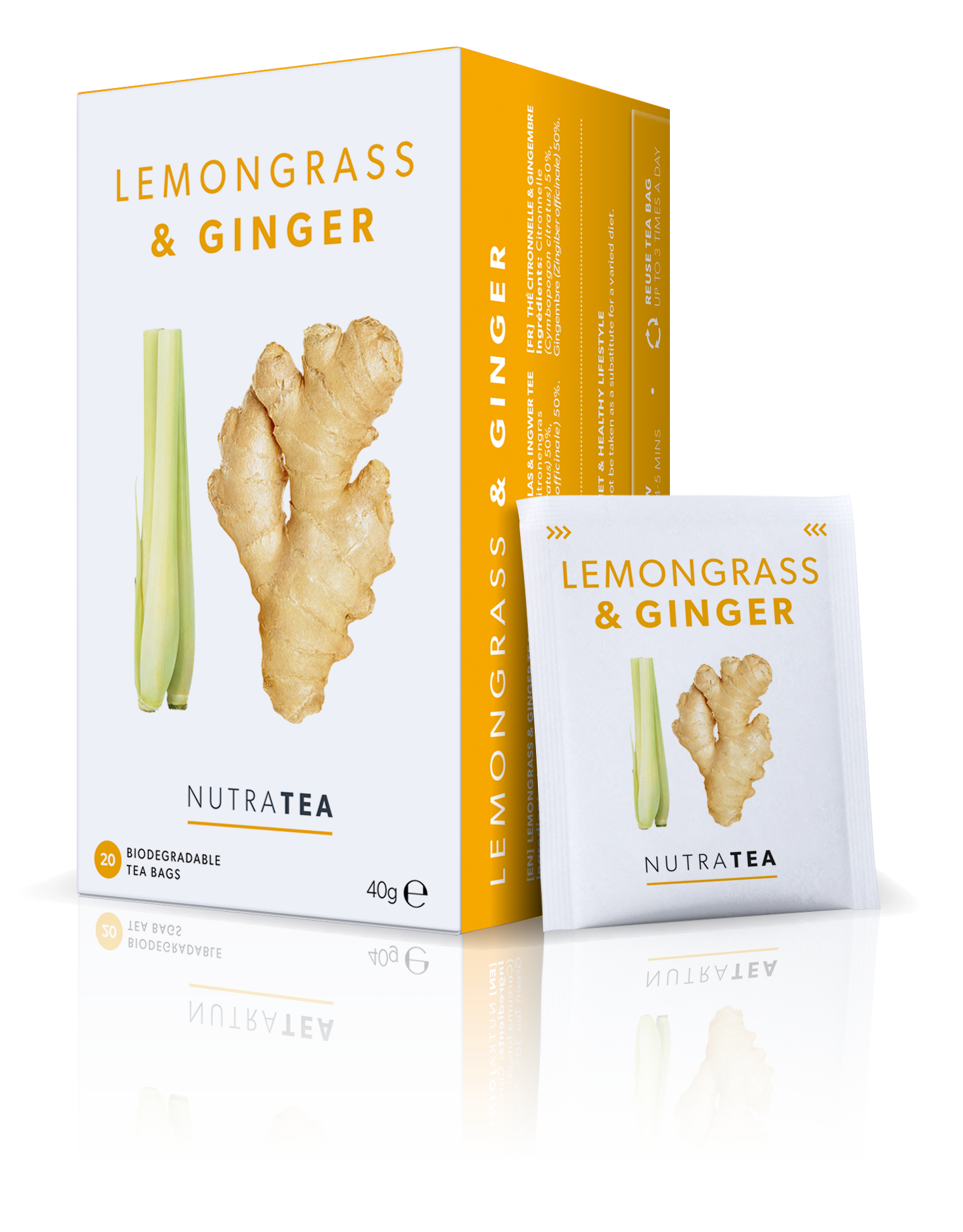 LEMONGRASS & GINGER – Antioxidant & Digestive Support
