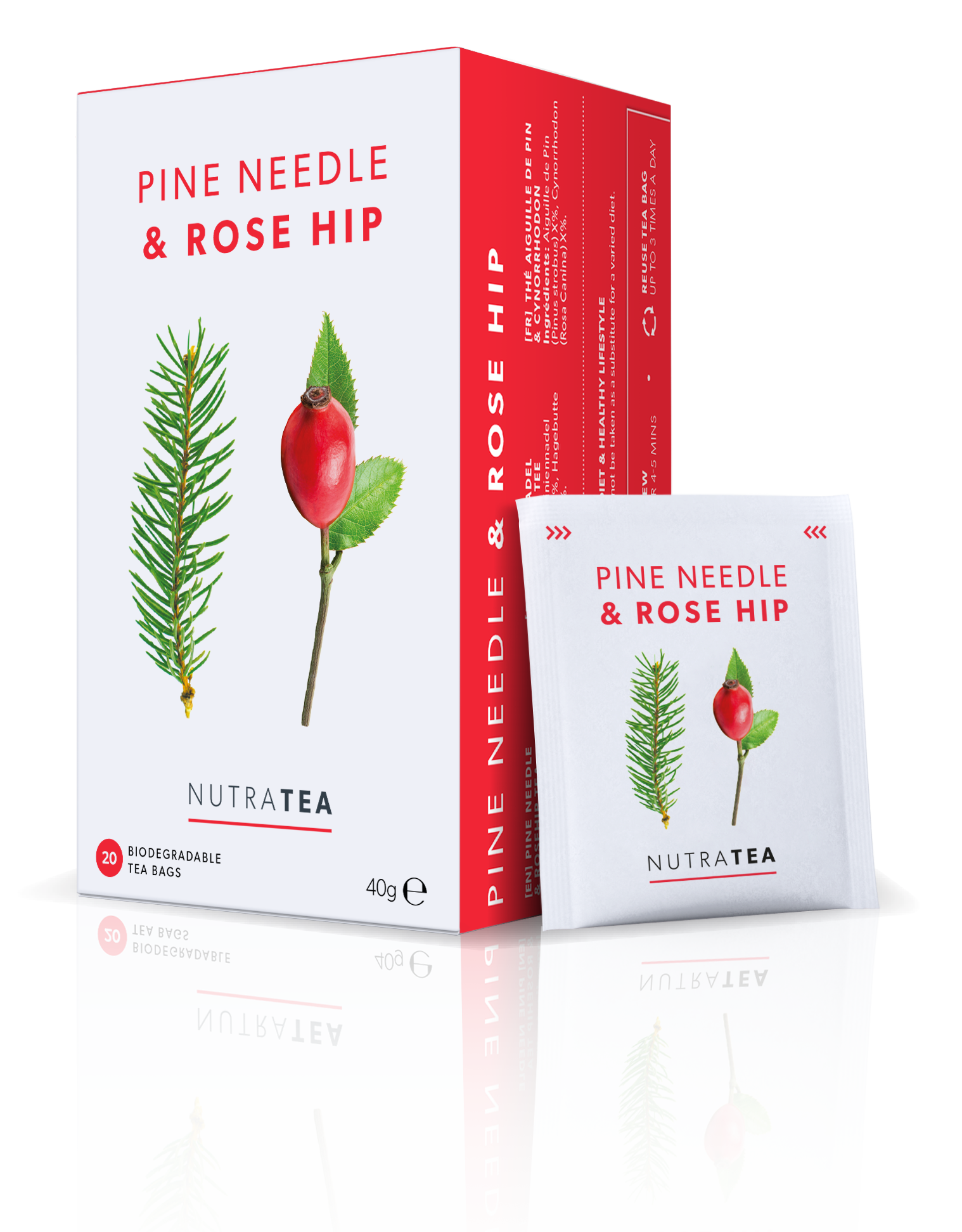 PINE NEEDLE & ROSE HIP – Vitamin C & Immune Support